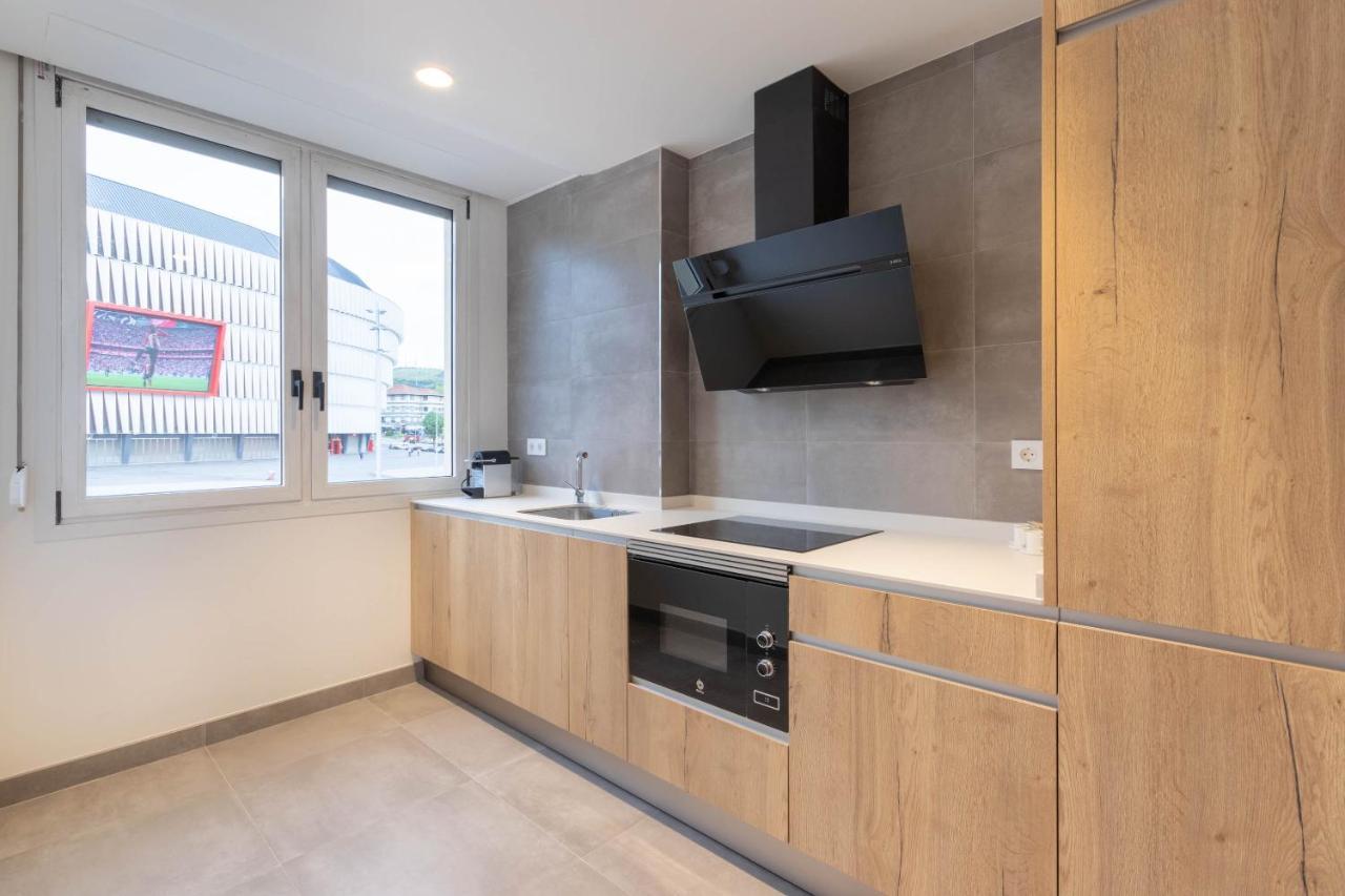 Apartamento Con Vistas Al Estadio San Mames Bilbao Dış mekan fotoğraf