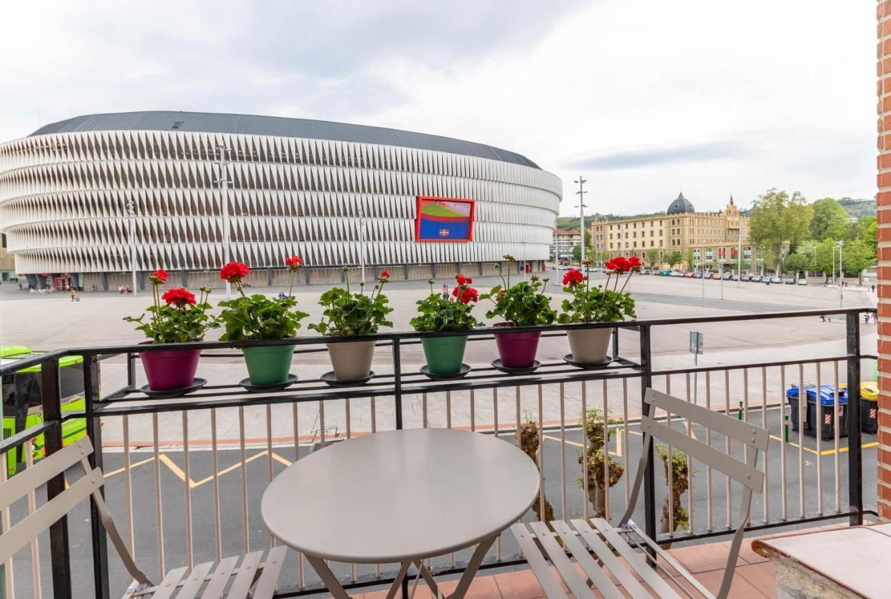 Apartamento Con Vistas Al Estadio San Mames Bilbao Dış mekan fotoğraf