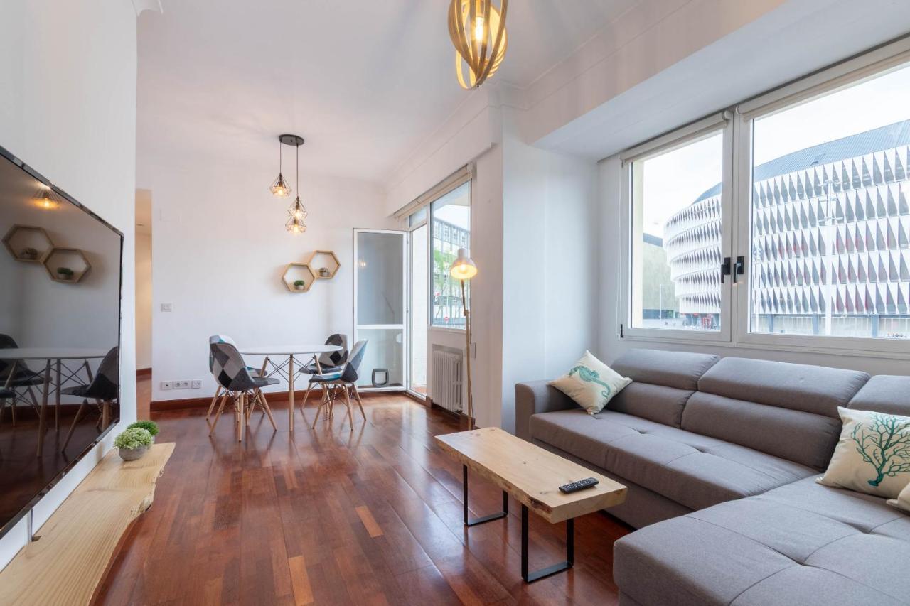 Apartamento Con Vistas Al Estadio San Mames Bilbao Dış mekan fotoğraf